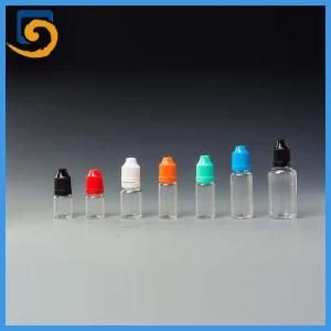 5ml. 10ml. 15ml. 30ml Eliquid Child Resistant Dropper - Clear Pet Bottles