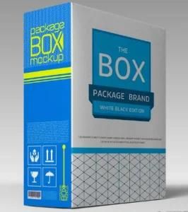 Custom Ccnb / White Cardboard Four Colour Packaging Cosmetics Gift Box