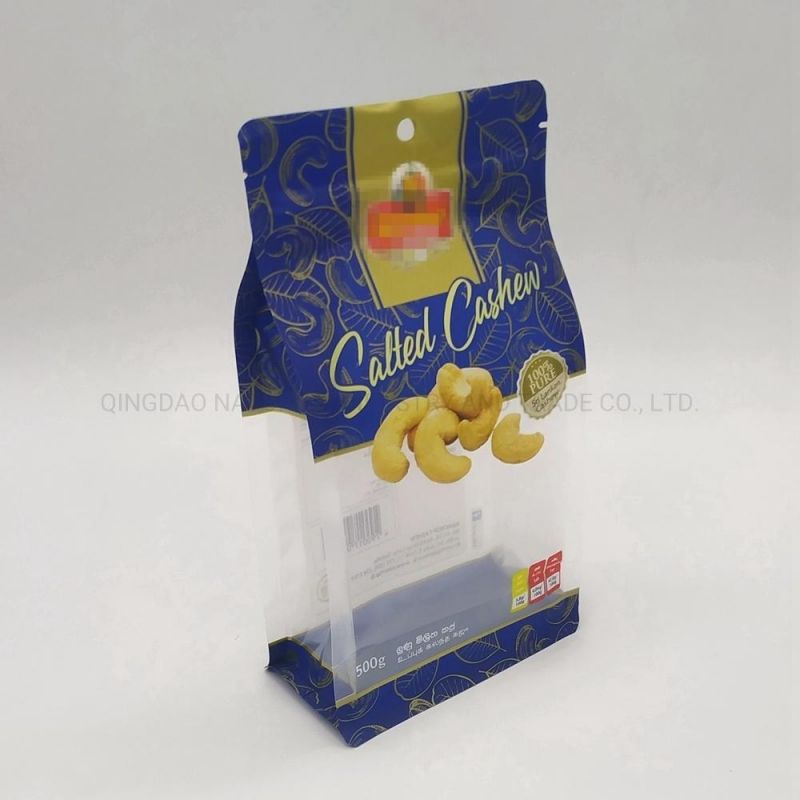 Cashew Nuts Packaging Bag with Zipper Plastic Packaging Bag