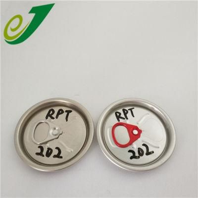 200 202 Aluminum Lids for Easy Open Cans for Food Juice Beer