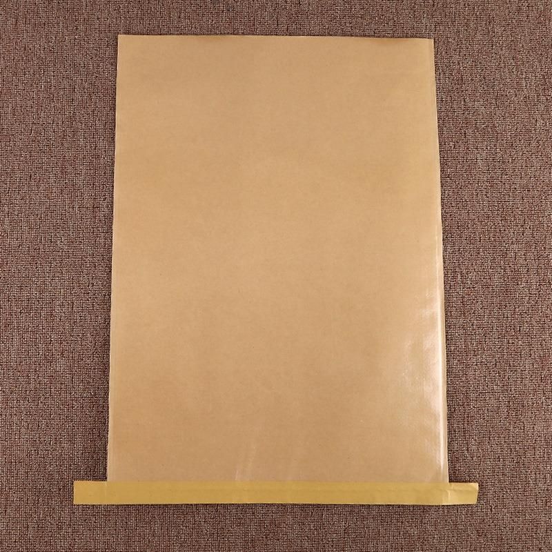 25kg 50kg Kraft Paper Woven Composite Bag Animal Feed Chemical Plastic Granule Packaging Bag and Thickening Printing