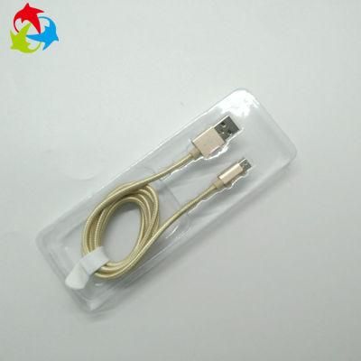 Clear PVC Pet Plastic Data Line Blister Inner Tray Manufacturer