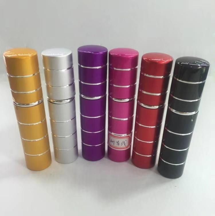 Ds027 Hot Aluminum Tube Perfume Bottle Empty Bottle Have Stock