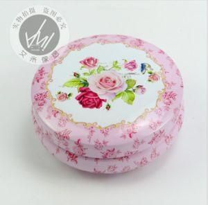 Pink Rose Case Tinplate Box