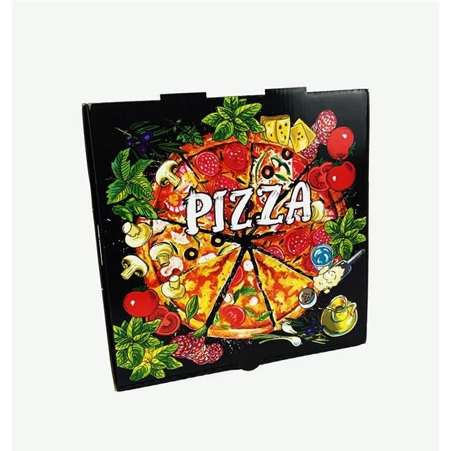 Factory Wholesale Custom Food Packaging Paper Pizza Box