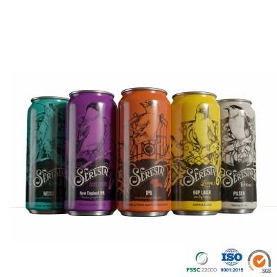 500ml Standard Environment-Friendly Blank Customized Printing Empty Beverage Aluminum Drinks Can