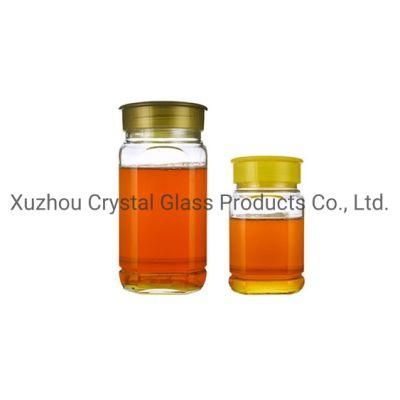 375ml 730ml Honey Glass Jar Jars with Plastic Cap