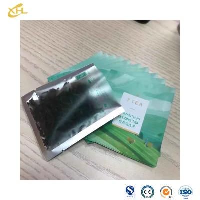 Xiaohuli Package Green Plastic Bags China Factory Pet Food Packing Bag Bio-Degradable Chamomile Tea Packaging Applied to Supermarket