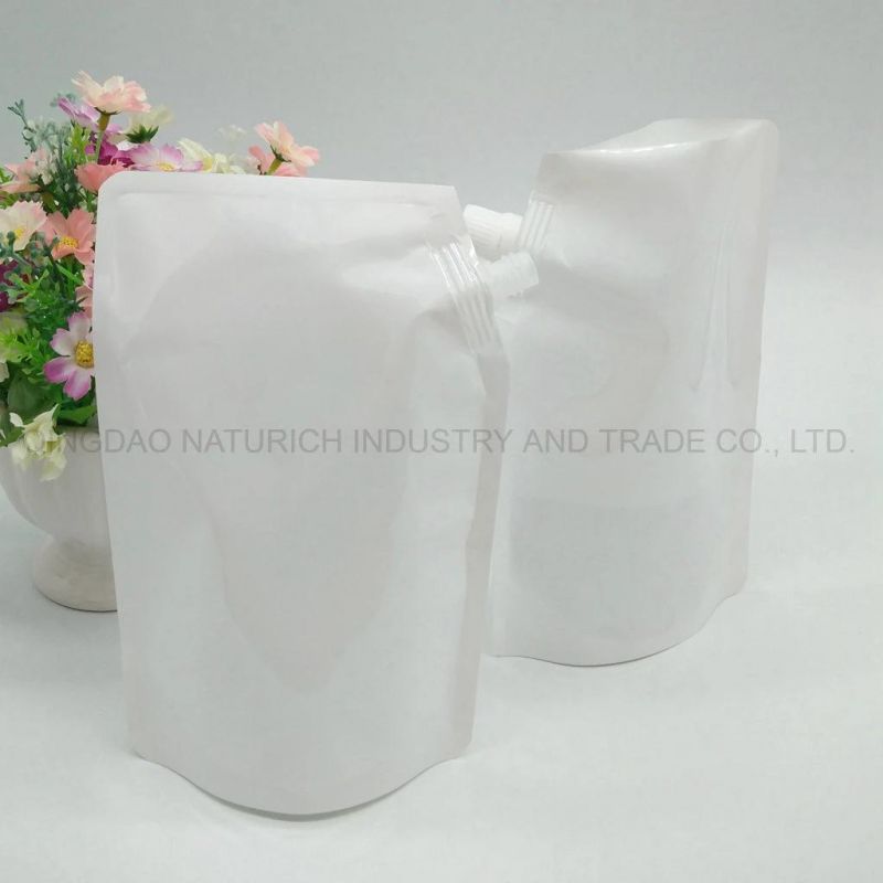 Clear Silver Milky White Standing up Spout Pouch 500ml