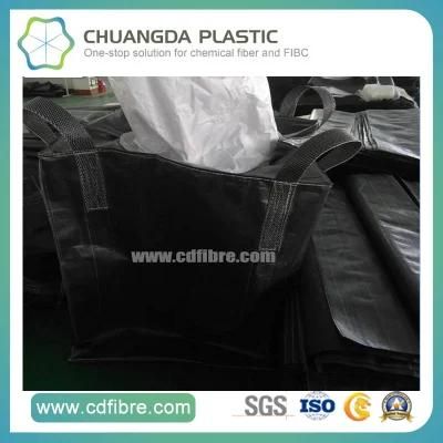 Black FIBC Jumbo Container Big Bag for Activated Carbon