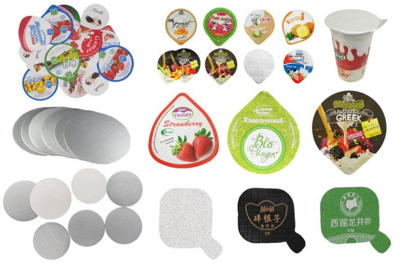 Yogurt Cups Foil Lids