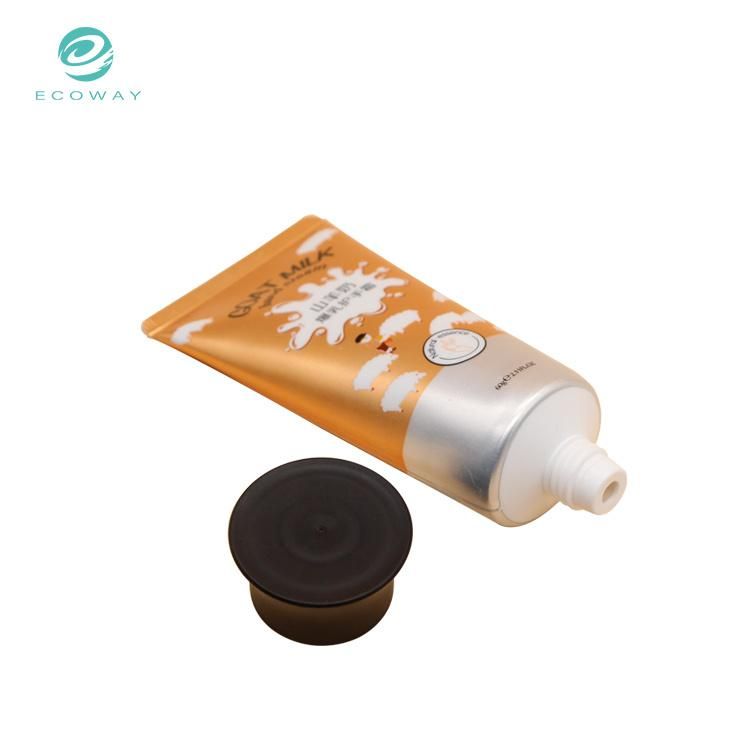 Empty Cosmetic Cream Packaging 60ml Hand Cream Tube with Doctor Cap