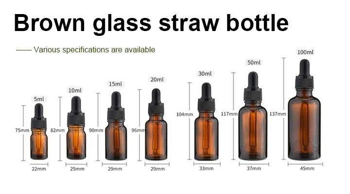 30ml Glass Tincture Essential Oil Dropper Bottle