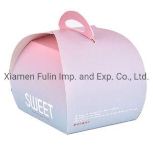 Modern Promotional Cheap Party Cupcake Dessert Packaging Box