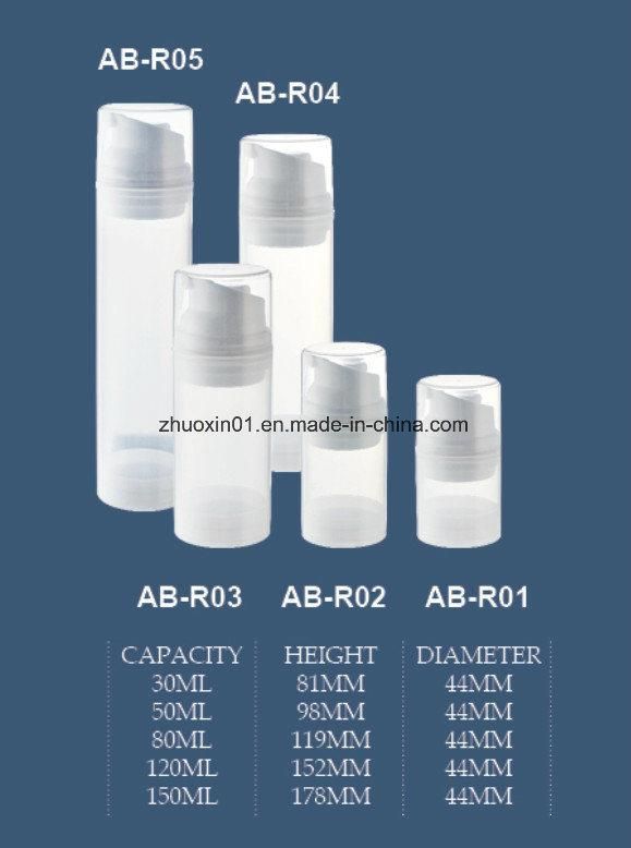 Wholesale 30ml 50ml 80ml 120ml Plastic Lotion Cream Airless Bottles