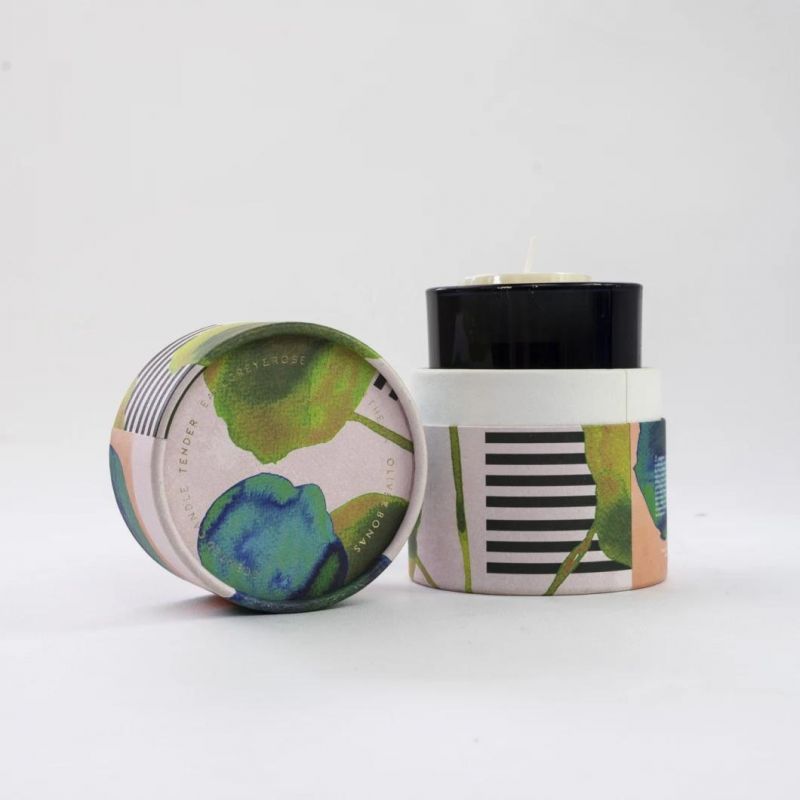 Candle Cardboard Custom Box Round Paper Tube