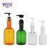 Hot Selling White Clear Orange Green 130ml 220ml 330ml 430ml Hair Conditioner Plastic Shampoo Bottles