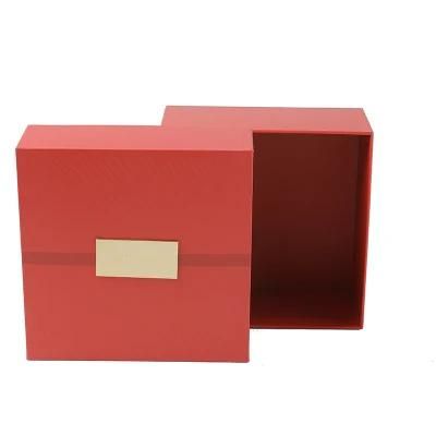 Packing Drawer Gift Jewelry Box Custom Logo Slide out Paper Ring Box