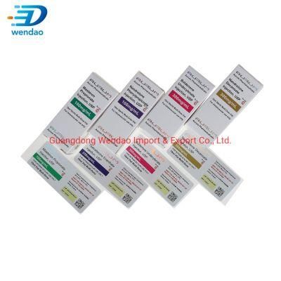 High Quality Paper Box Packaging 10ml Steroid Vial Lables and Boxes