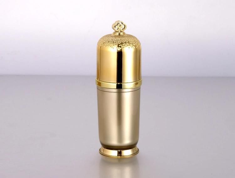 in Stock Popular-Unique 20ml 30ml 80ml Gold Luxury Empty Acrylic Cream Bottle