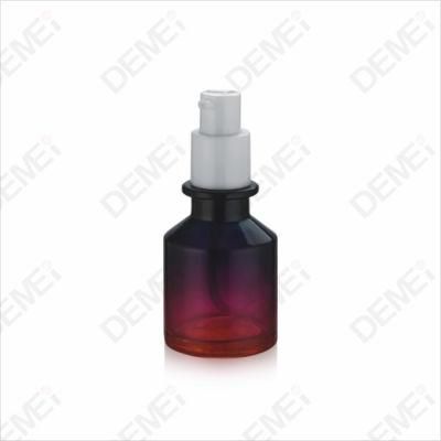 40ml 60ml 100ml 120ml Blue Red Color Cosmetic Lotion Bottle with Plastic Pump for Personal Care