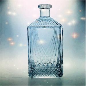 700ml 750ml Wholesale Glass Liquor Bottle Empty Packaging Glass Bottles