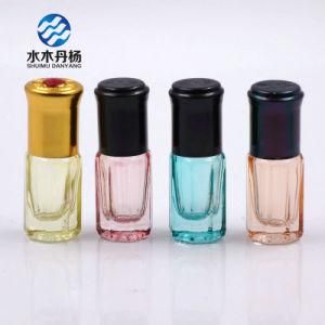 Cheap 3ml Mini Colored Roll on Perfume Glass Bottle Cosmetic Bottle