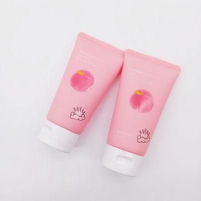 200ml Big Capacity PE Plastic Transparent Body Lotion Tube Cosmetic Packaging Tube 200ml