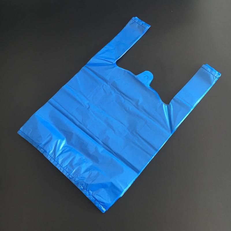 2020 New Design Biodegradable Supermarket Plastic Carry Shopping Bags