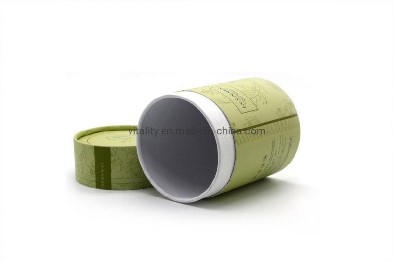 Custom Cosmetic Jewelry Gift Food Paper Can for Tea Storage Cake Mill Packing /Brush Pot/Make-up Tank Packaging Candy/Paper Round Box