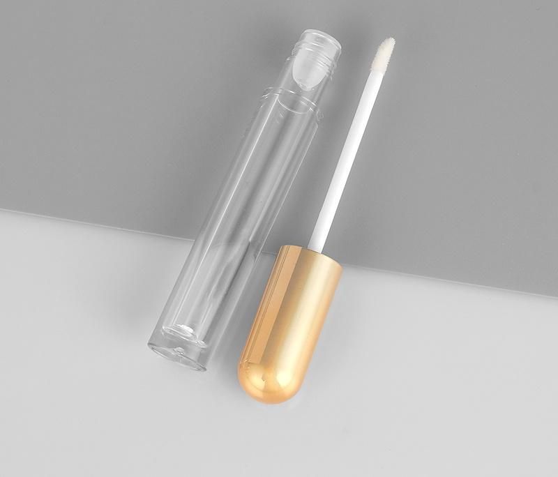 Factory Supply Cosmetic Packaging Gold Lip Gloss Lip Gloss Container Tube