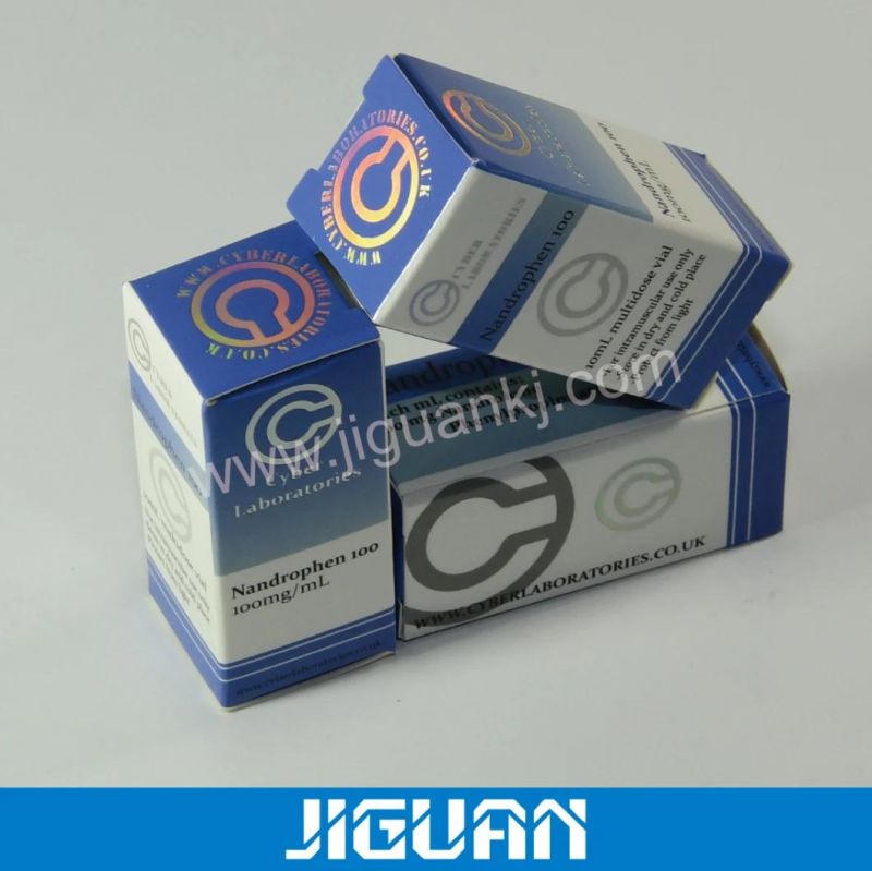 China Wholesale Packing Steriods 10ml Vial Caton Box for Medicine