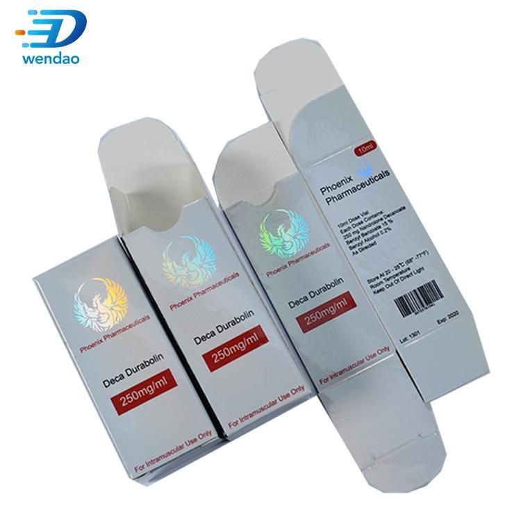 10ml Vial Box 10ml Vials Box Pharmaceutical Bodybuilding Injection 10ml Vial Steroid Vial Box