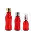 OEM Cosmetic Packaging 60ml 80ml 120ml Red Trending Skin Care Lotion Bottle