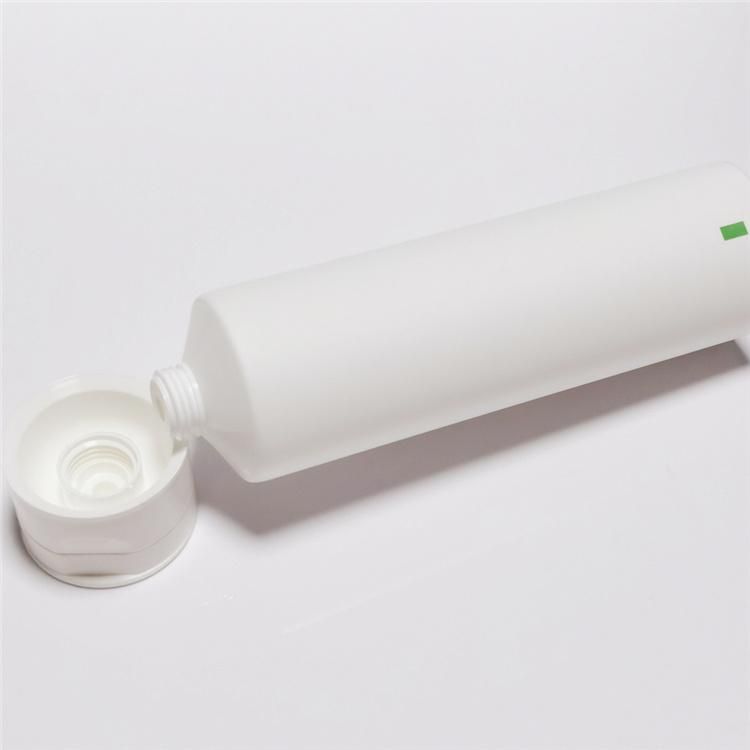 Custom Cosmetic Packaging Plastic 120ml Flip Top Lotion Tube