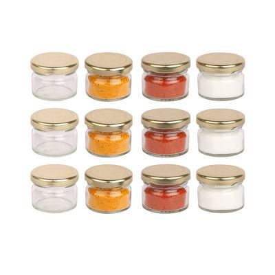 Wholesale Empty Clear Food Storage Preserve Round Honey Jars Jam