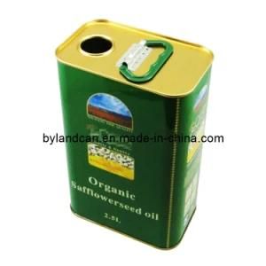 Metal Tin Can for Olive Oil 2.5 Liters (BC-ET-168)