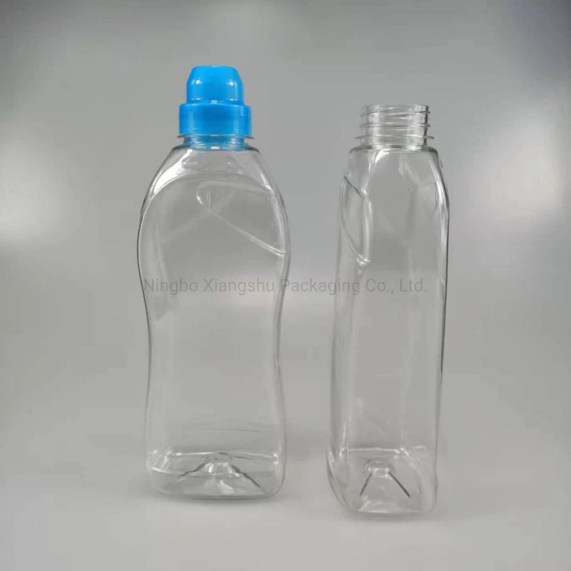 Transparent Empty 32oz 1000ml Pet Bottle with Screw Cap