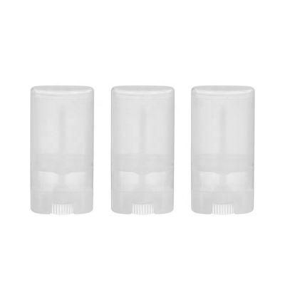 Ready to Ship 15g Flat Empty Deodorant Stick Tube for Lip Balm