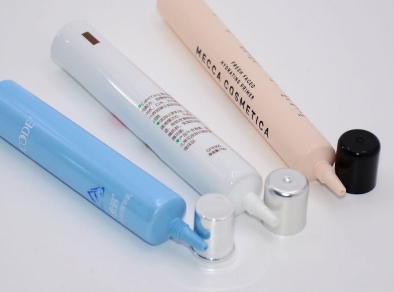 Makeup Tube Cosmetic Packagingtube Clear Plasticsurface with Customized Printing