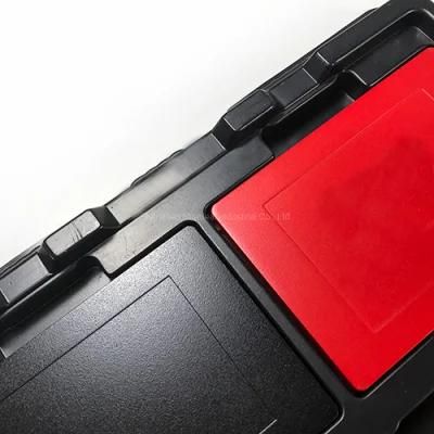 Customized PS Black Blister Electronic Parts Plastic Trays