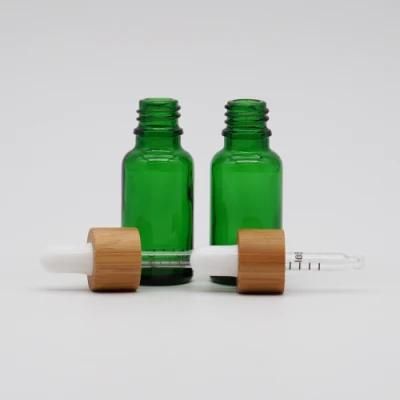 Bottle with Dropper Green Color Glass 10ml Dropper Bottle