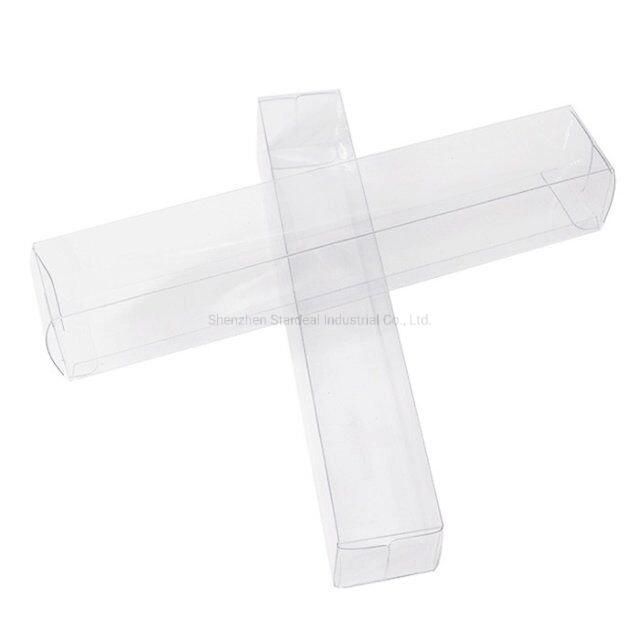 Disposable Small Clear Pet PVC Transparent Plastic Toy Packaging Box