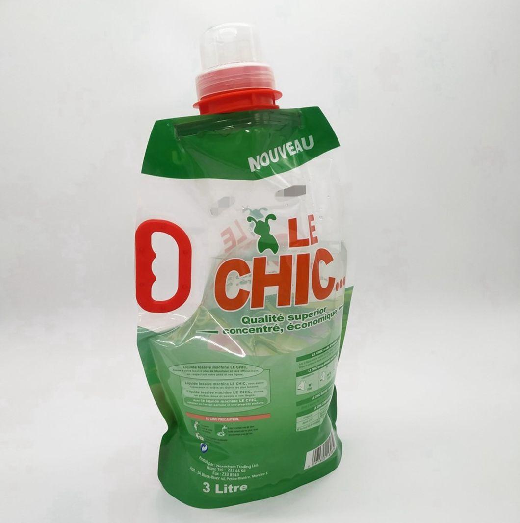 Customized Printing Liquid Packaging Spout Bag for Milk