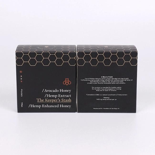 Wholesale Factory Customized Printed Paper Honey Packaging Box