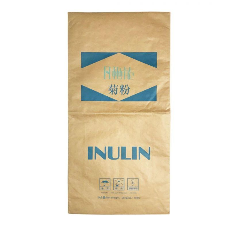 Custom Recyclable Paper Laminated PP Woven Cow Feed 25kg Bag