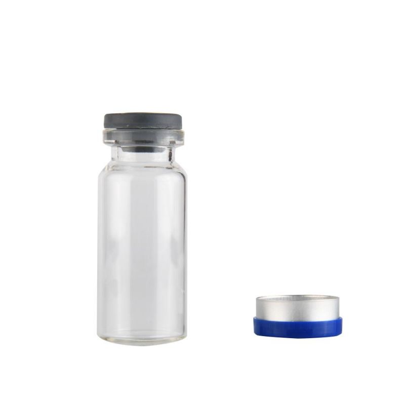 Hot Sale Clear Amber Vial Xilin Bottle Sealed with Rubber Stopper and Aluminum Plastic Combined Cover