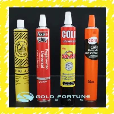 Squeeze Aluminum Collapsible Tube for Glue Packging