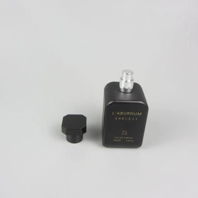 100ml Empty Square Shape Perfume Glass Bottle