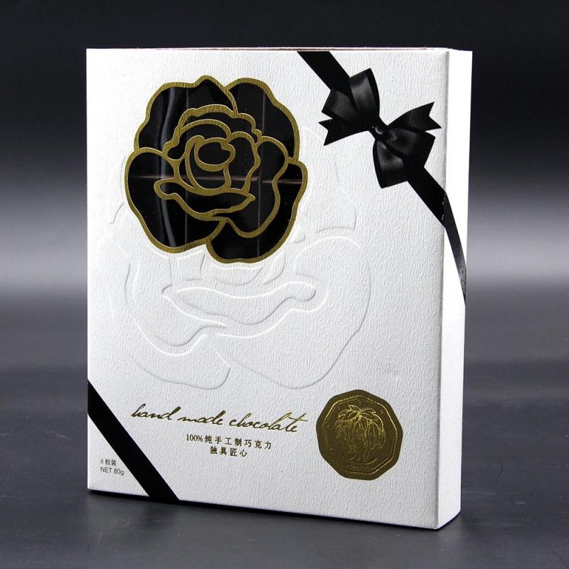 Wholesale Custom Printed Luxury Gift Packaging Cardboard Empty Paper Chocolate Box